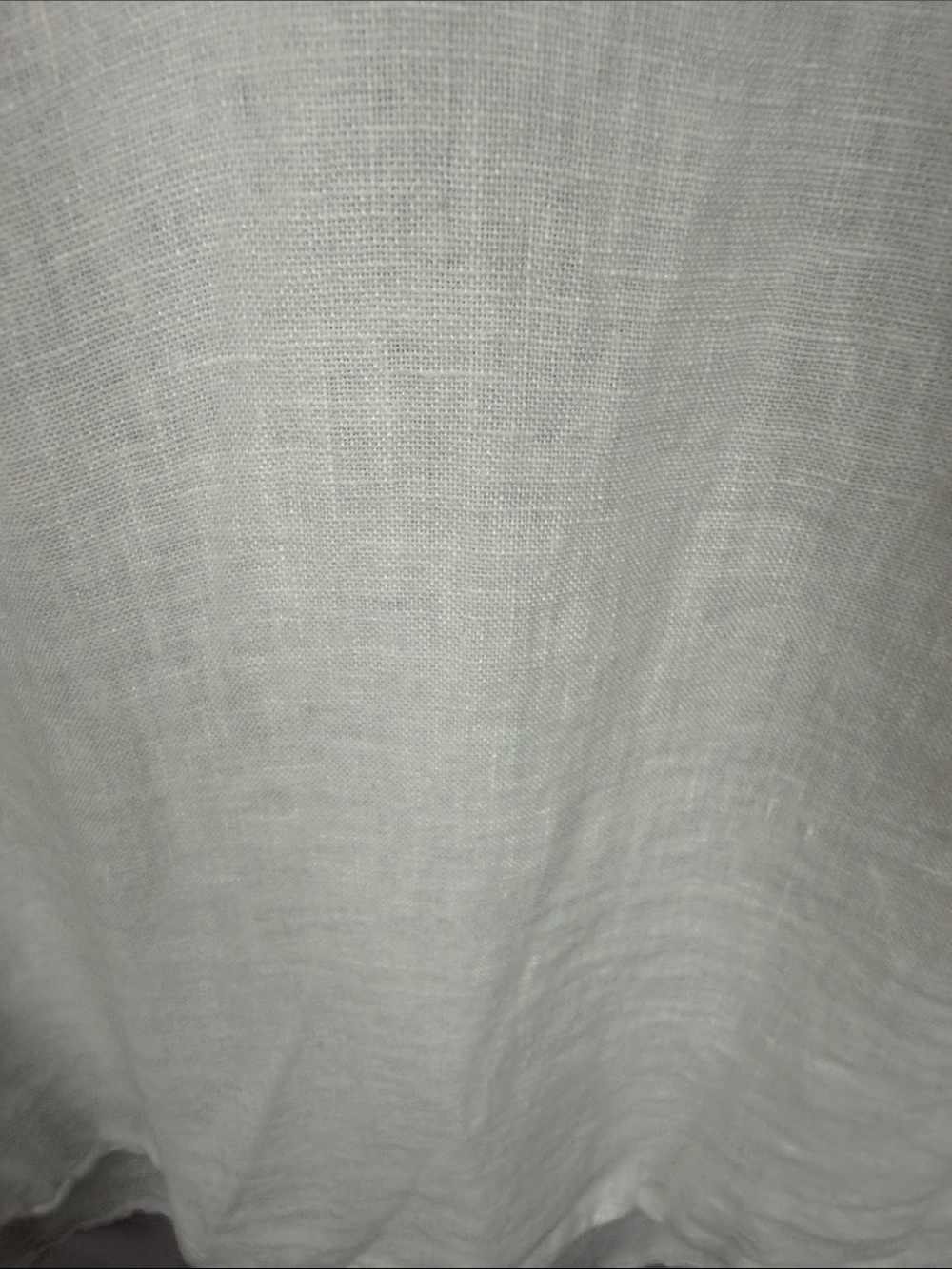 ROSEMARINE Made in Italy White Linen Tunic Henley Blouse Made in Italy Size L - Picture 10 of 13